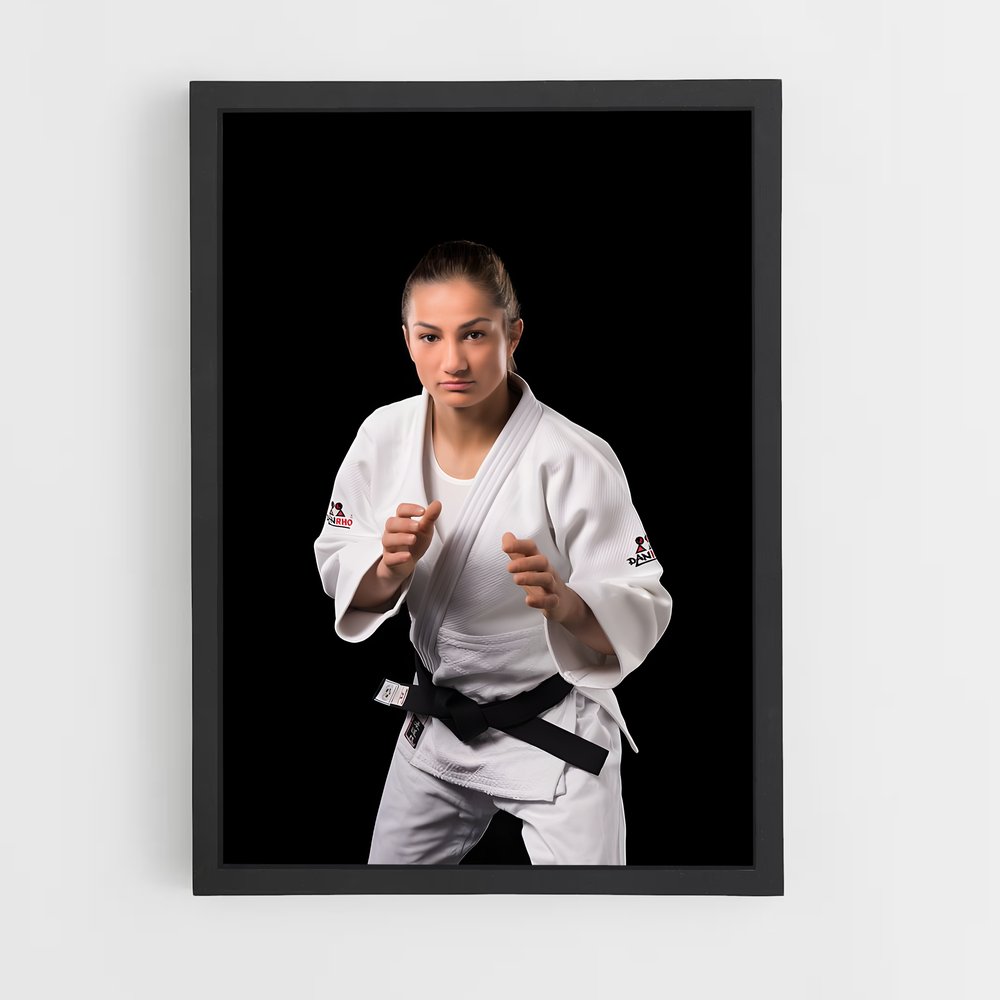 Poster Majlinda de kelmendi – affiche Judo (vue 2)